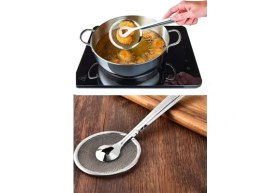 Resim Najmaddin Süzgeçli Kevgirli Haşlama Kızartma Maşası 