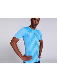 Resim Puma Teamglory Jersey Erkek Futbol Forması 70501718 Mavi 001 