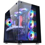 Resim Coldpower Seaview 7X ARGB Temperli Cam 750W 80+ Bronze E-ATX Bilgisayar Kasası 