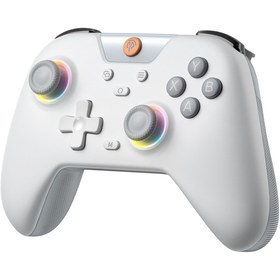 Resim EasySMX X5 - Kablosuz Gamepad - Hall Effect Stick - Drift & Dead Zone Yok, PC/Switch/ - Beyaz 