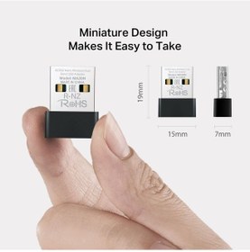 Resim Tp-lınk Mercusys Ma20n Ac650 Nano 2.4ghz,5ghz Wi-fi Usb Adapter 