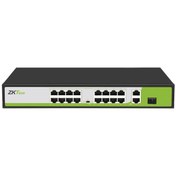 Resim ZKTECO PE162-200-C 16 PORT POE SWİTCH 