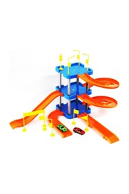 Resim Tıfıl Toys Otopark Oyun Seti 3 Katlı Metal Arabalı 41 Parça Süper Garaj Seti 