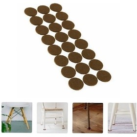 Resim Yuvarlak Mobilya Koruyucu Keçe 24'lü Paket 