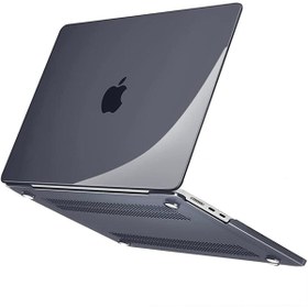 Resim Dolia For Apple Macbook Air 13.6" 2022 M2 Çip A2681 Kılıf 360 Derece Parlak Tam Korumalı Protective Case 