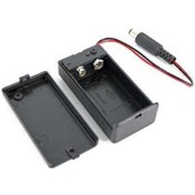 Resim 9V Pil Yuvası - Kutulu Ve Anahtarlı 