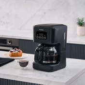 Resim HOMEND Coffeebreak 5010h Zaman Ayarlı Dokunmatik 12 Fincan Kapasiteli 1.2 Litre Filtre Kahve Makinesi 
