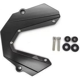 Resim Yamaha Mt 09 Mt 09 Tracer Uyumlu Ön Dişli Kapağı Füme 