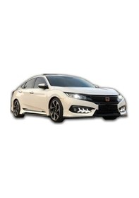 Resim Civic Fc5 Mugen Yan Marşpiyel Seti Abs Plastik Astarlı 2016 