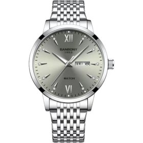 Resim Fsfyb Erkekler Için Otomatik Mekanik Saat Içi Boş Saat Işıklı Su Geçirmez Çift Takvim Hafta (Yurt Dışından) 