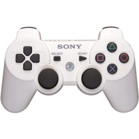 Resim Sony Playstation 3 Ps3 beyaz Oyun Kolu kablo ile birlikte 