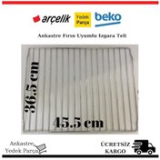 Resim Arçelik Beko Uyumlu Ankastre Fırın Tepsi Izgara Teli 45.5 X36.5 Cm - 381511678 