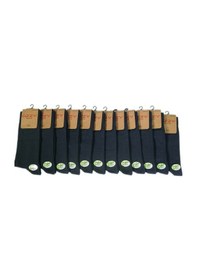 Resim Ozzy Socks 12'Li Bambu Dikişsiz Erkek Soket Çorap-Std Lacivert 