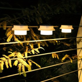 Resim Shenzhi Tech LED Güneş Enerjili Çit Işıkları - Bahçe ve Villa Dekorasyonu için Dış Mekan Güneş Enerjili Yolu Işıkları, Enerji Verimliliği, Düşük Gerilim, IP44 Sınıfı, Kolay Kurulum, Çim Lambası Tasarımı, Shenzhi Tech 