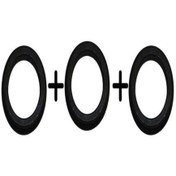 Resim 100km Uyumlu Kavrama Bileziği 3 Adet Siyah 