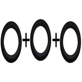 Resim 100km Uyumlu Kavrama Bileziği 3 Adet Siyah 