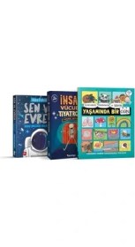Resim Storemax Çocuk Çizgi Bilim Seti (3 Kitap) 