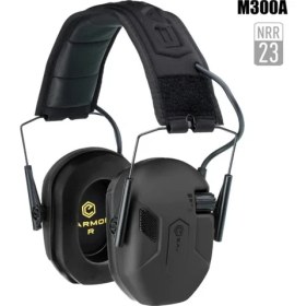 Resim Earmor M300A Elektronik Atış Kulaklığı Kulak Koruması Black Siyah M300A-CB 