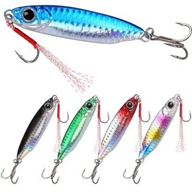 Resim Geeksen 30g Uzak Mesafe Yapay Yem, Gerçekçi Pullu Tasarım, 5 Renk Seçeneği 