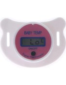 Resim Zining Shop Kırmızı Stil Dijital Güvenlik Pratik Ağız Meme Sıcaklığı Bebek LCD Emzik Termometresi Pil ile Mutfak Aletleri (Yurt Dışından) 