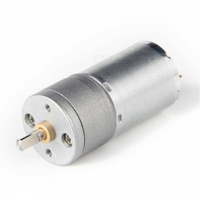 Resim Genel Markalar 24v 1000rpm Jga25-370 Redüktörlü Dc Motor Metal Dişli Yüksek Tork Kuvvet 25mm Robot Oyuncak Rc 