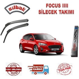 Resim Silbak Focus 4 Ön Silecek Süpürge Takımı 2 Adet Silbak 2018-2020 