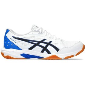 Resim Asics GEL-ROCKET 11 Beyaz Erkek Voleybol Ayakkabısı 1071A091-100 Beyaz 