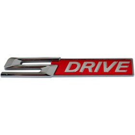 Resim Bmw Uyumlu Sdrive S Drive Yazı Arma Kırmızı 