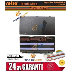 Resim Monster Uyumlu Abra A5 V5.3.3 15.6 Notebook Bataryası - Pili (Retro) 