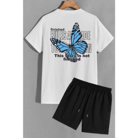 Resim Trendypassion Sırt Baskılı Şort T-Shirt Eşofman Takımı 