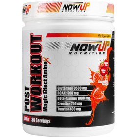 Resim NOWUP NUTRİTİON Post Workout Magic Effect Amino Asit Çilek Aromalı 360g 