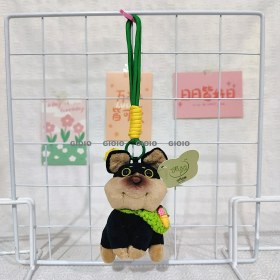 Resim Silver1 Sevimli Sevimli West Highland Köpek Yavrusu Kolye Peluş Oyuncak Bebek Karikatür Kitap Çantası Çanta Çekicilik Anahtarlık (Yurt Dışından) 