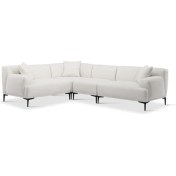 Resim Vipa New York Beyaz Modüler Metal Ayak Köşe Takımı 