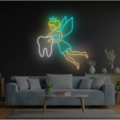 Resim HONEY CONCEPT Diş Perisi Dişçi Diş Hekimi Neon Led 