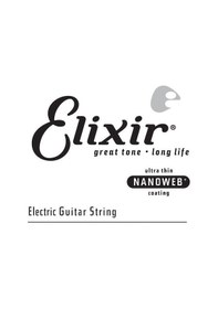 Resim Elixir 13022 Nanoweb Tek Elektro Gitar Teli 22 