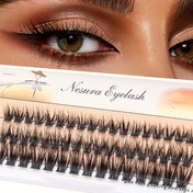 Resim Nesura 54 Kümeler 3D Fluffy Sahte Kirpikler Seti, Karma Tarz Kedi Gözü Bebek, Ekstra Kalın C Curl, Yeniden Kullanılabilir DIY Kirpik Uzantıları Başlangıç İçin, Çoklu Uzunluk 10-16mm, Kolay Uygulama 