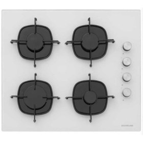 Resim Silverline BO6504W01 - CS5335W01 - 3481 Flam Beyaz Cam Ankastre Set 