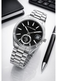 Resim U.s.polo Assn Çelik Kasa Ve Kordon 2 Yıl Garantili 3 Atm Suya Dayanıklı Erkek Kol Saati E.pa1148-03 Gümüş 