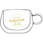 Resim Perotti 280 Ml. Double Espresso Cam Kupa (MRM-18992) 