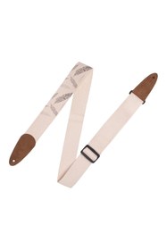 Resim Hype Store Levy's Leathers 5 cm Pamuk Gitar Askısı, Dekoratif Baskılı ve Süet Uçlu 