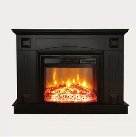 Resim Elektrikli Şömine Siyah 1800W 