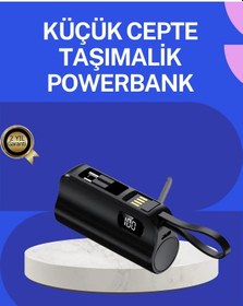 Resim Pd 20w Hızlı Şarjlı Kablolu Kablosuz Kullanım Powerbank Çok Renkli 