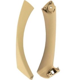 Resim Wondernest Bmw E90 2005-2012 Sol Yan İç Kol Dayama Kapı Kolu Düzeneği, Sürücü Evrensel Bej Bej 