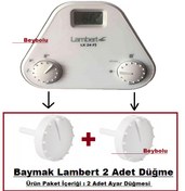 Resim Lambert Düğme Lambert Kombi Ayar Düğmesi Takım 