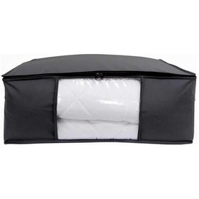 Resim Vedsey 5'li 50x70x25 Pencereli Siyah Baza Altı Düzenleyici Hurç Siyah 