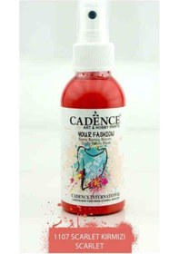 Resim 1107 Scarlet Sprey Kumaş Boyası Marmara Hobi Karışık, Çok Renkli 