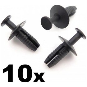 Resim Bmw E30 E32 E34 Tampon Davlumbaz Klipsi 10 Adet 