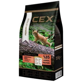 Resim Cex Premium Kitten Tavuk Etli Yavru Kedi Maması 15 Kg 