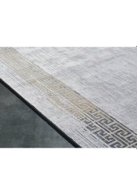 Resim Gümüşsuyu Black & Brown 120X120 Daire 11298 - Sarı Halı 