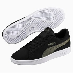 Resim Puma Siyah Erkek Günlük Spor Ayakkabı Sneaker 